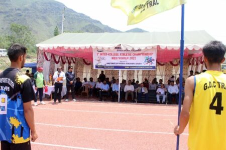 Two-day Inter-College Athletic Championship 2022 started at IUST